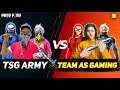 TSG ARMY VS TEAM AS GAMING | 4 VS 4 CLASH SQUAD | RITIK, VIHAAN, STONER, OJASVI - GARENA FREE FIRE