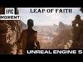 Unreal Engine 5 Tech Demo on PS5 : "Leap of Faith" Epic moment like Assassin's Creed!