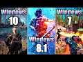 Windows 10 vs Windows 8.1 vs Windows 7 in PC Gameplay in 2020