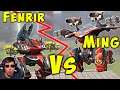 WR 1on1: Tank FENRIR Vs Rocket AO MING - War Robots Gameplay