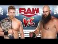 WWE MONDAY NIGHT RAW 2021 BRAUN STROWMAN VS. THE MIZ FOR THE WWE CHAMPIONSHIP!