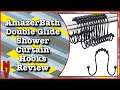 AmazerBath Double Glide Shower Curtain Hooks Review MumblesVideos