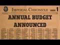 Annual Budget Announced | Imperial Chronicle Issue 1 (Trails of Cold Steel)