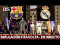 BARCELONA vs. REAL MADRID | FIFA 20: simulación EN DIRECTO DE FÚTBOL SALA SIN REGLAS | Diario AS