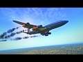 Belly Crash Landing Beijing 747-400 [Engine Fire]