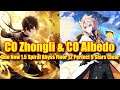 C0 Zhongli & C0 Albedo Duo New 1.5 Spiral Abyss Floor 12 Perfect 9 Stars Clear