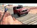 Cars vs Suspension Bridge #2 - BeamNG.drive | BeamNG-Cars TV
