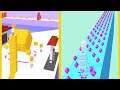 Cube Surfer : All Levels Gameplay - New Update Android, iOS