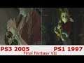 Final Fantasy VII PS3 2005 VS PS1 1997 太空戰士7 開頭動畫對比