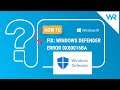 FIX: Windows Defender error 0x80016ba in Windows 10