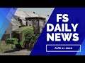 FS DAILY NEWS!!! Huge John Deere Update, Meadowgrove, Plus Testing List | Farming Simulator 19