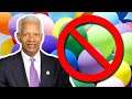 Hank Johnson No Balloons "Imagine a world without Balloons" - Congressman