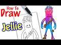 How to Draw Jellie | Fortnite