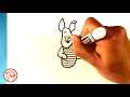 How to Draw Piglet from Winnie the Pooh - Easy Pictures to Draw