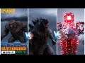 King Kong VS Godzilla VS Mechagodzilla | Battlegrounds Mobile India | Pubg Attitude status #shorts