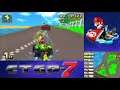 Let's Play Mario Kart 7 Custom Tracks - Cloud & Boo Cups