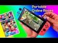 Mario Kart 8 Deluxe Online Races  - Nintendo Switch Portable Off Screen Gameplay