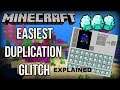 Minecraft DUPLICATION GLITCH 2020 (explained) ps4/xbox