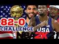 NBA 2K21 Team USA 82-0 Experiment!! Can They Do It!!?