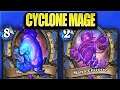*NEW* INSANE MAGE DECK | Cyclone Mage Deck | Forged in the Barrens| Hearthstone
