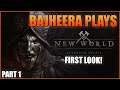 NEW WORLD First Look w/ Bajheera (Part 1) - Amazon MMORPG 2020 Preview Event (Beta)