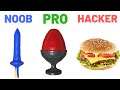 NOOB vs PRO vs HACKER - Woodturning