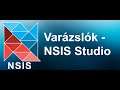 NSIS (Nullsoft Scriptable Install System) telepítőkészítés - NSIS Studio varázsló