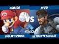 [OFFSTREAM] EVO 2019 SSBU - MVD (Snake) Vs. SSB100 (Mario, Game & Watch) Smash Ultimate P3 Pools