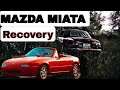 Recovery old  Mazda Miata and Restoration