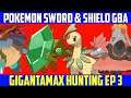 Shiny Mega Sableye/ Gigantamax Dreadnaw/ Bayleef | Pokemon Sword Shield GBA Gigantamax Hunting EP 03