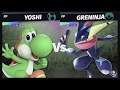 Super Smash Bros Ultimate Amiibo Fights  – Request #14095 Yoshi vs Greninja