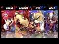 Super Smash Bros Ultimate Amiibo Fights – Request #17882 Mario & Bowser vs Fox & Wolf