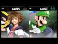 Super Smash Bros Ultimate Amiibo Fights – Sora & Co #53 Sora vs Luigi