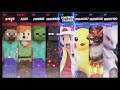 Super Smash Bros Ultimate Amiibo Fights – Steve & Co #169 Minecraft vs Pokemon