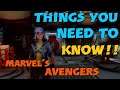 THINGS TO KNOW!! | Marvel's Avengers #Avengers #Marvel #Beta #Tips #Guide #PS4