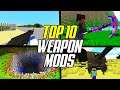 Top 10 Best Minecraft Weapons Mods