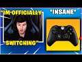 BUGHA *FREAKS* OUT After Playing On CONTROLLER For The First Time In Fortnite Chapter 2!
