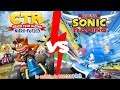 Crash Team Racing Nitro Fueled vs Team Sonic Racing  - La opinión de RACCAR y Ash