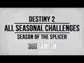 Destiny 2 All Seasonal Challenges in Season of the Splicer - Probably Minor Spoilers (Picture Guide)