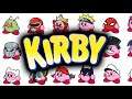 EVOLUTION of Kirby as EVERYONE & EVERYTHING! (1920 - 2020) ►150+ KIRBY HATS!
