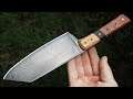 Forged Full Tang Kiritsuke | Knifemaking