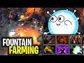 FOUNTAIN FARMING BADASS IO CARRY DESTROY PUB GAME BY LL!! | DOTA 2