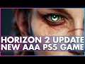 Horizon Forbidden West Update, and Big PS5 Game in Production by New PlayStation Studio