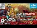 Hyrule Warriors Age of Calamity Yuzu | i3-1005G1 + Intel UHD G1 | Yuzu EA 1870