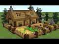 Minecraft - How to build a log cabin