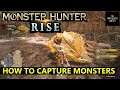 Monster Hunter Rise How to Capture Monsters