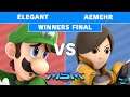 MSM 191 Elegant (Luigi) vs KH | Aemehr (Mii Gunner) Winners Final - Smash Ultimate