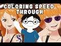 Nami Coloring Speed Through - Age 40 and 60 Nami