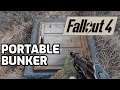 PORTABLE BUNKER with WORKSHOP MODE on the go! Fallout 4 Mods