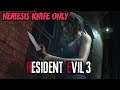 Resident Evil 3 Raccoon City Demo | Nemesis Knife Only (Solo Cuchillo) PS4 Pro